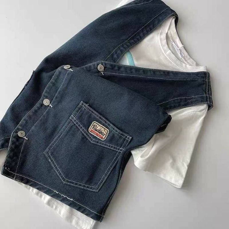 Order áo gile vintage ulzzang 4271