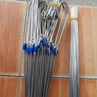 50 móc kẽm treo chậu lan 80cm