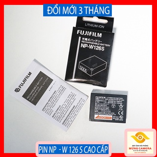 Pin Fujifilm NP-W126S (w 126s )X-H1 X-Pro3 X-T3 X-T2 X-T30 X-T20 X-T200 X-T100 X-E3 X-A7 X-A5 X100V X100F