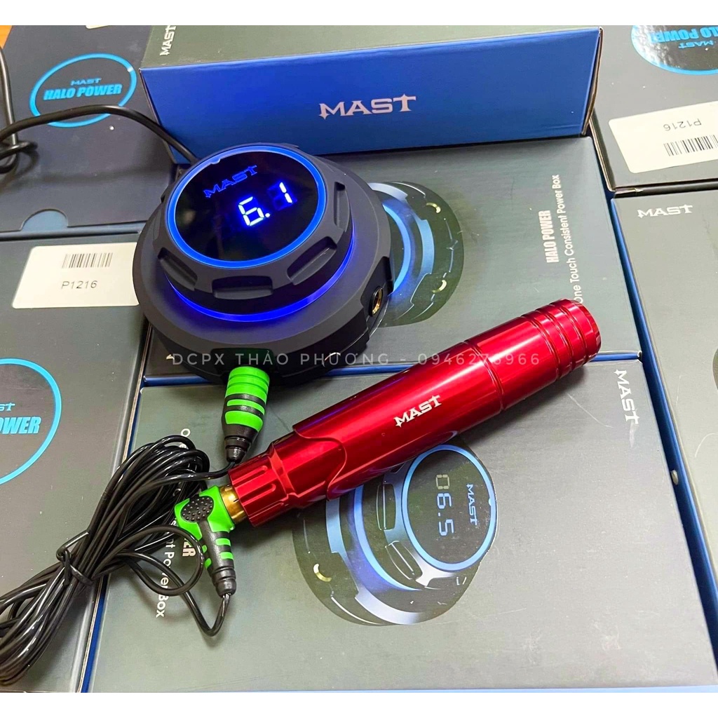 Máy Pen Mast Halo Nhật Bản chuyên dùng trong PX Tatoo - Máy Chính hãng