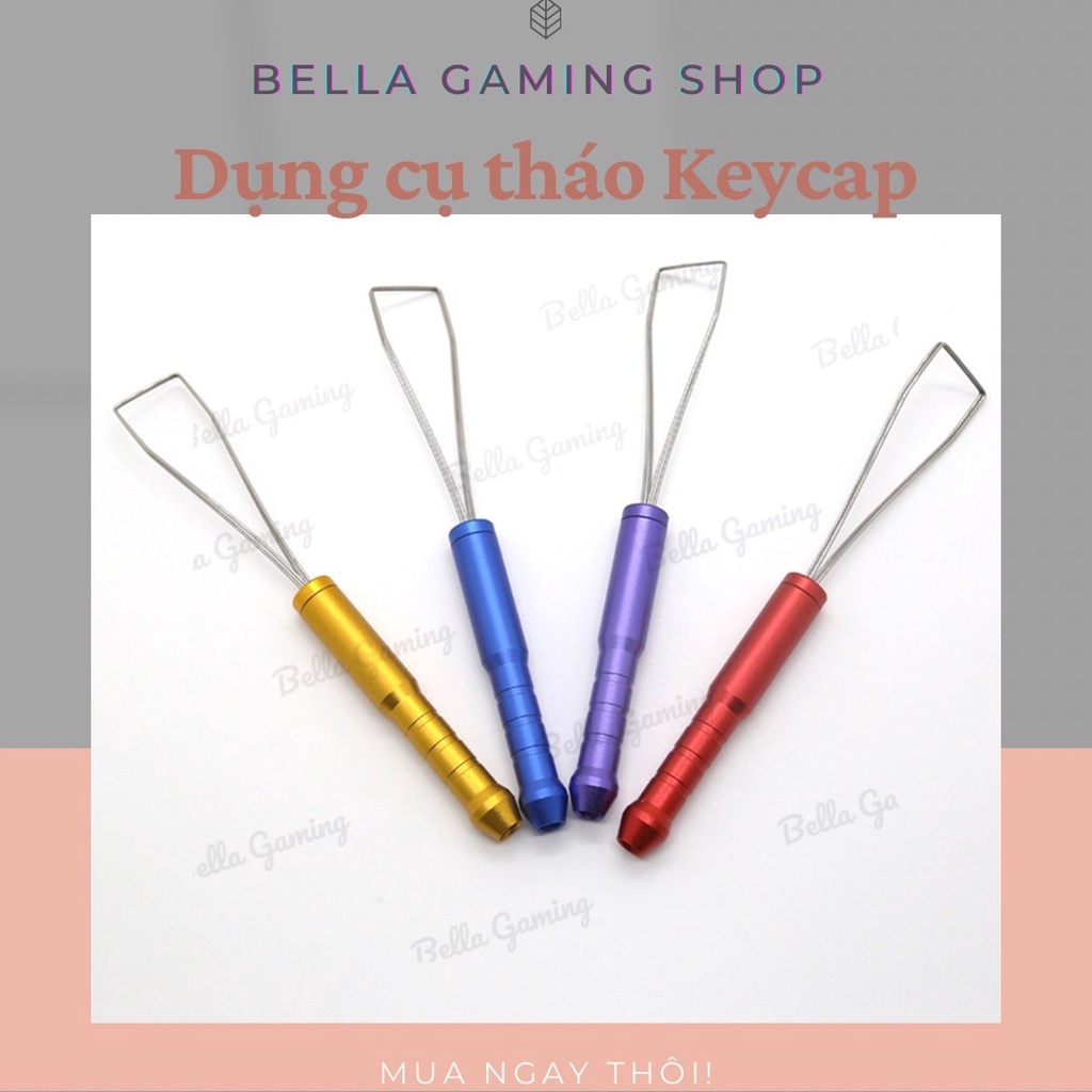Dụng cụ tháo Keycap puller bằng nhôm CNC 3in1 dùng để tháo keycap bàn phím cơ
