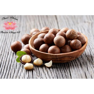 Hạt Macca sấy nứt vỏ tự nhiên gói 500g hút chân không (Loại 1) - Thuần chay