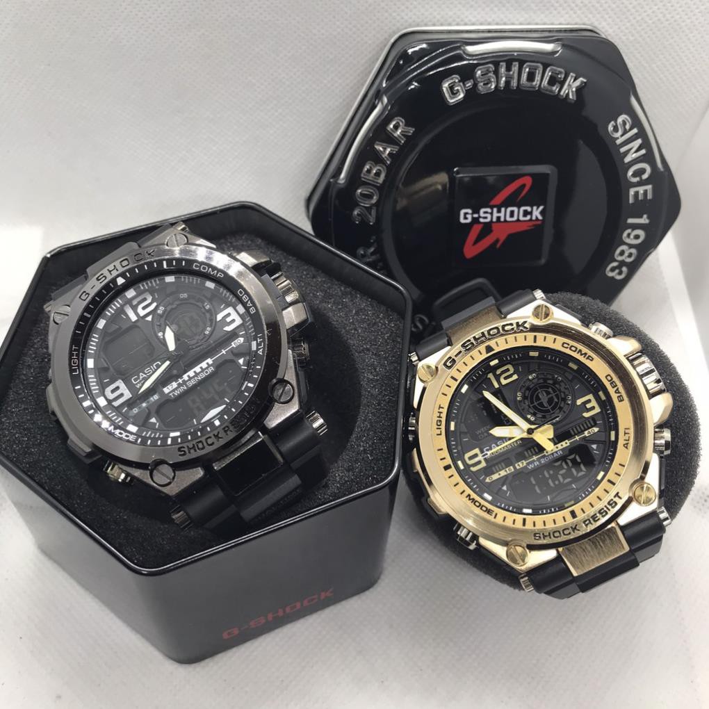 Đồng hồ nam G-shock  MTG S1000 Original _ Kim-điện tử_Chống nước 5ATM_Viền Thép không gỉ,Mặt kính chống va đập,Nam tính