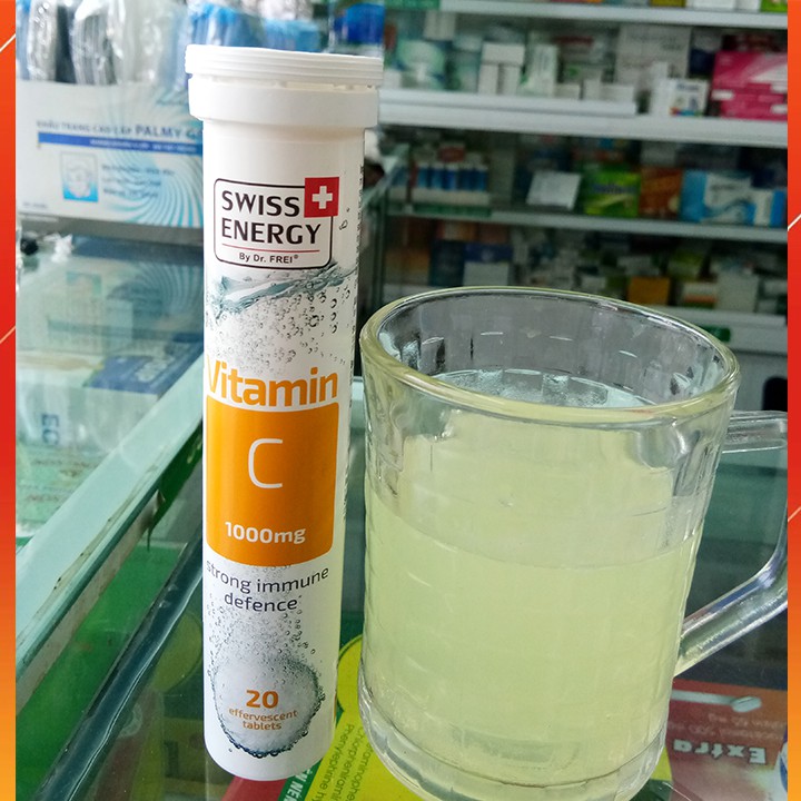 Viên Sủi Vitamin C Swiss Energy Thụy Sĩ 1000mg - Tăng Sức Đề Kháng và Làm Đẹp Da (20 Viên/ Tuýp) | BigBuy360 - bigbuy360.vn