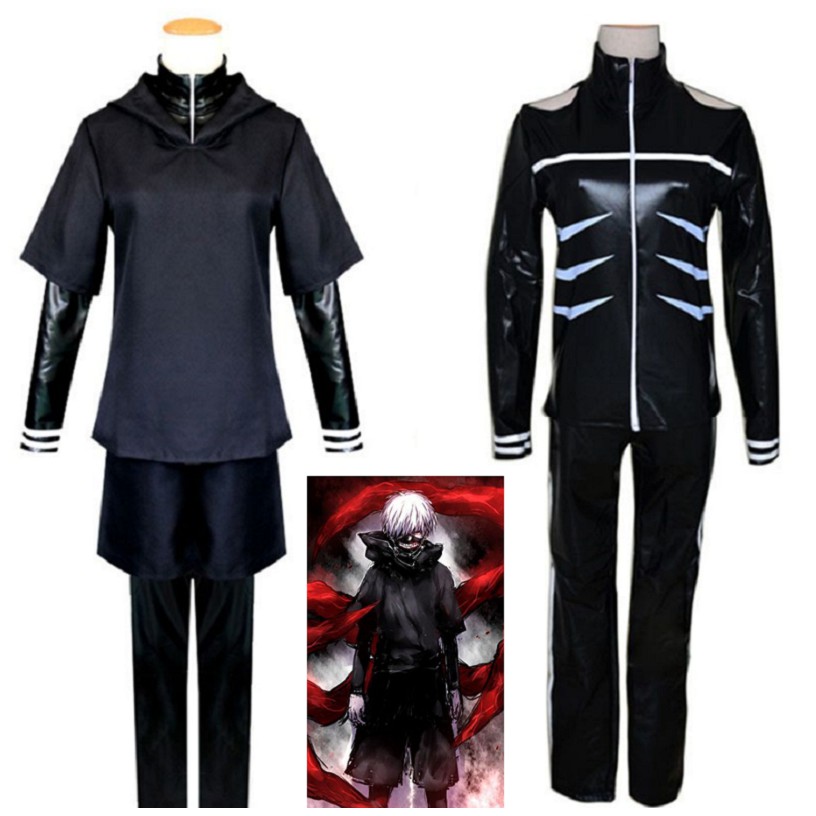 Bộ đồ hóa trang thành nhân vật Kaneki Ken trong anime Tokyo Ghoul cho lễ hội Halloween
