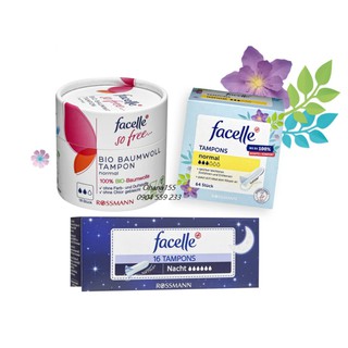 Băng vệ sinh Tampons Facelle, OB, Jessa đủ size – Nội địa Đức