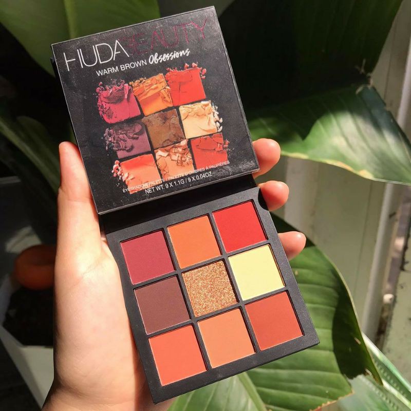 Bảng phấn mắt Huda Beauty Warm Brown Obsessions Eyeshadow Palettes