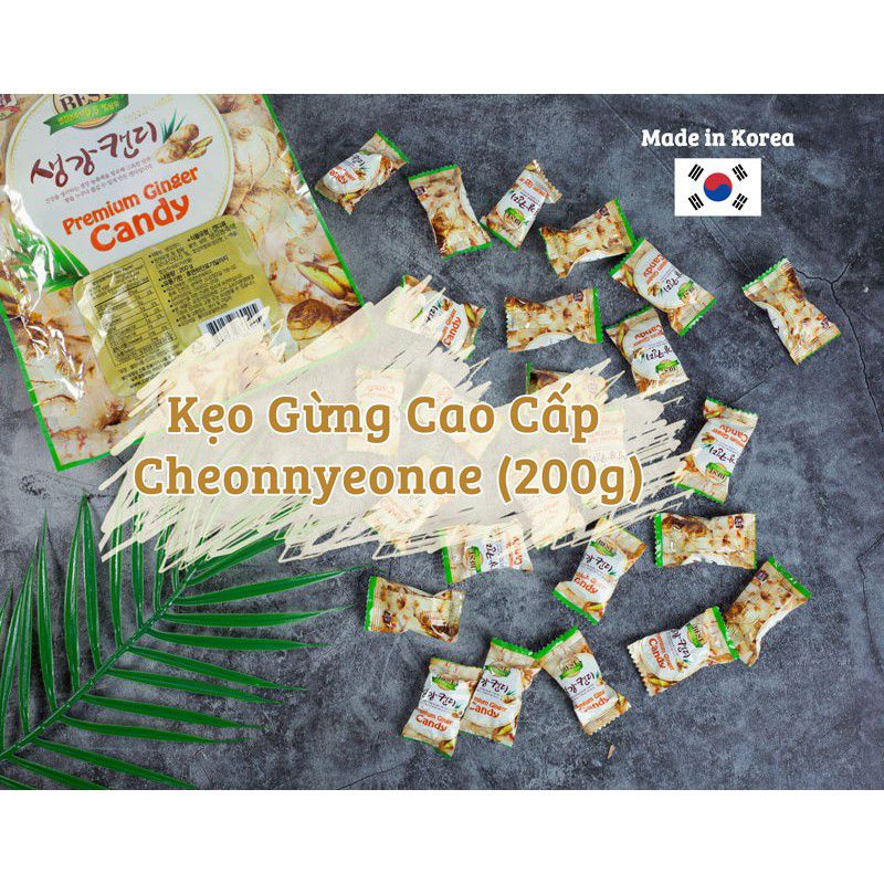 Kẹo gừng, kẹo quế Hàn Quốc cứng 200g