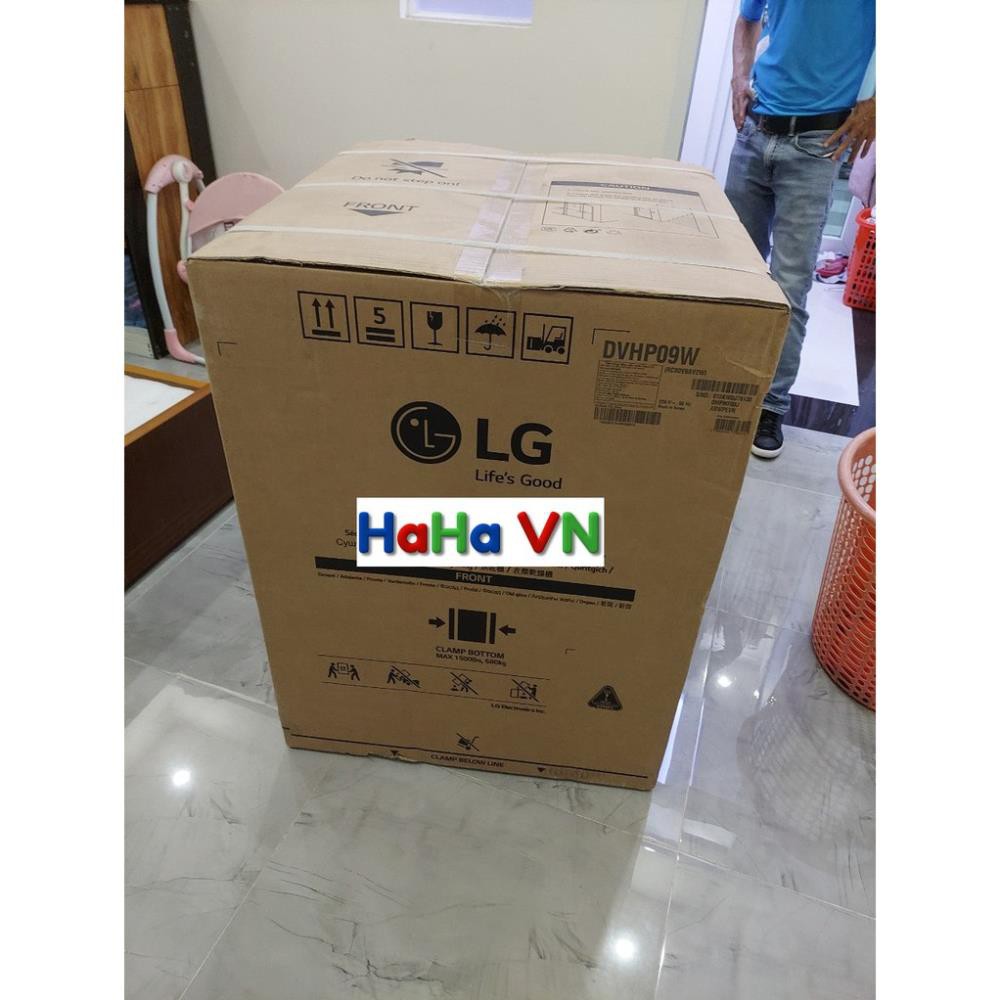 Máy sấy LG DVHP09W Heat Pump 9kg |LG DVHP09W