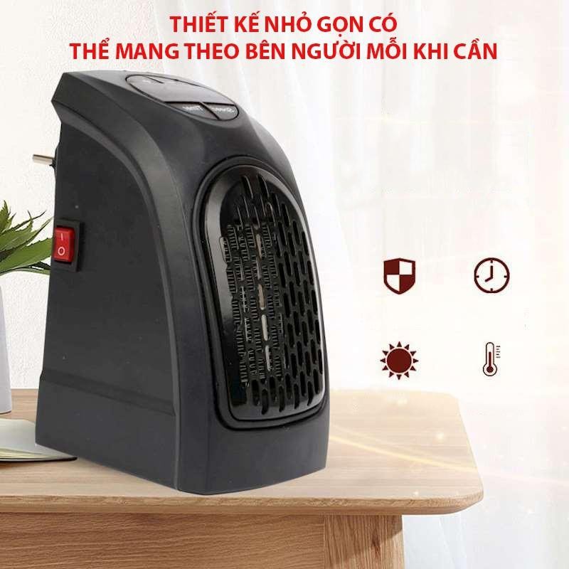 Quạt sưởi ấm mini tiết kiệm điện Handy Hearter 400W .