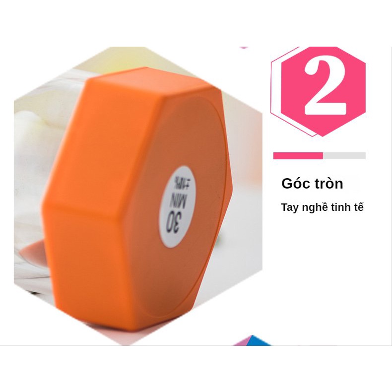 Đồng Hồ Cát 10 / 30 / 60 Phút Chống Sốc Dùng Trang Trí Bàn Làm Việc