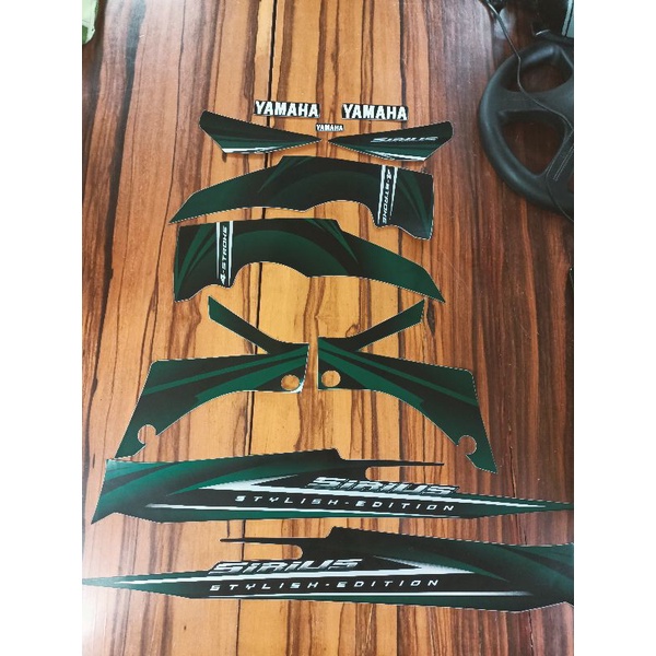 Bộ tem sirius 2012 màu xanh nhớt