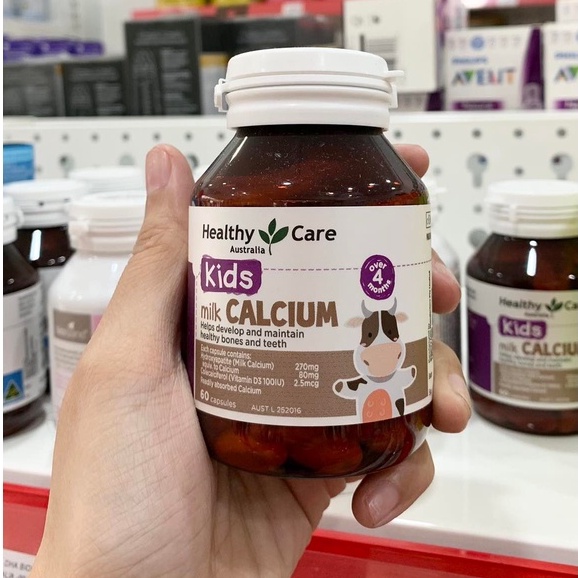 Canxi Healthy Care Milk Calcium Healthy Care Úc Cho bé