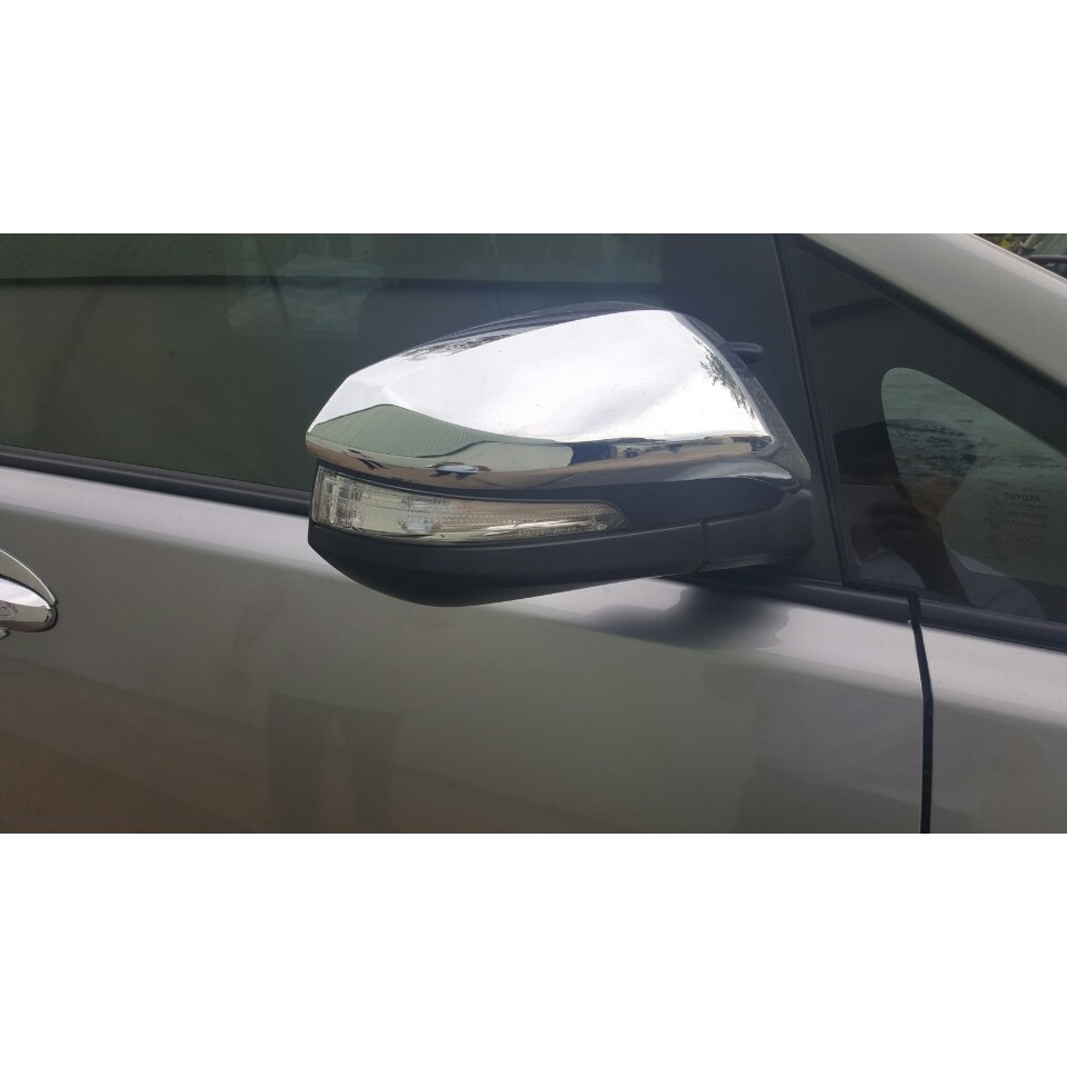 Ốp trang trí tay hõm Innova 2016-2023 mạ Crom, Đen nhám, Carbon