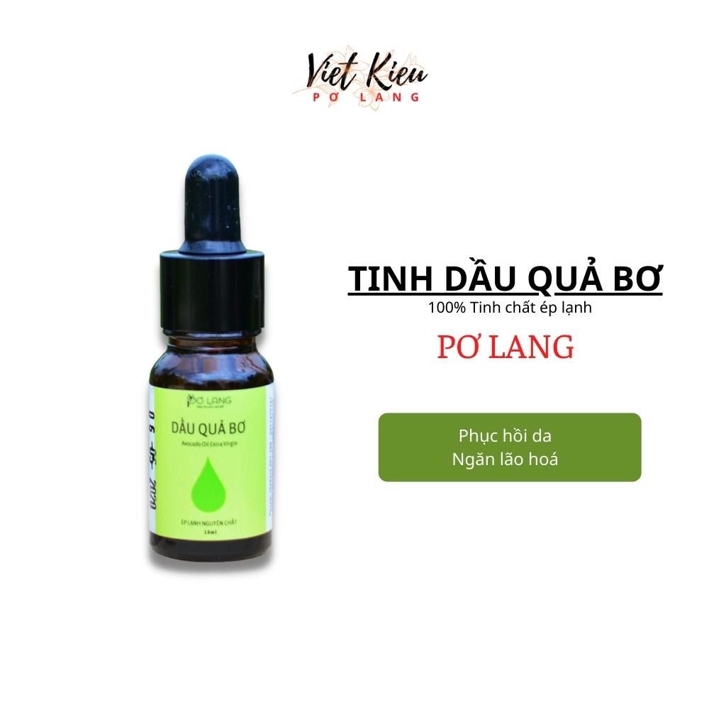 Dầu Qủa Bơ Ép Lạnh Pơ Lang Dương Da Chuyên Sâu, Phục Hồi Da Lọ 10/30 ml