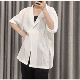 [Bigsize 55-100kg] Áo sơ mi cổ vest