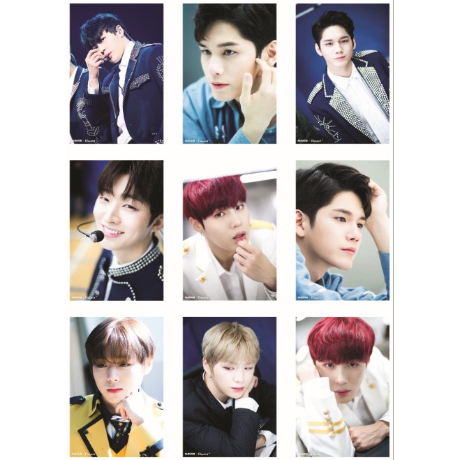 Lomo card ảnh nhóm WANNA ONE NAVER X DISPATCH Full 99 ảnh