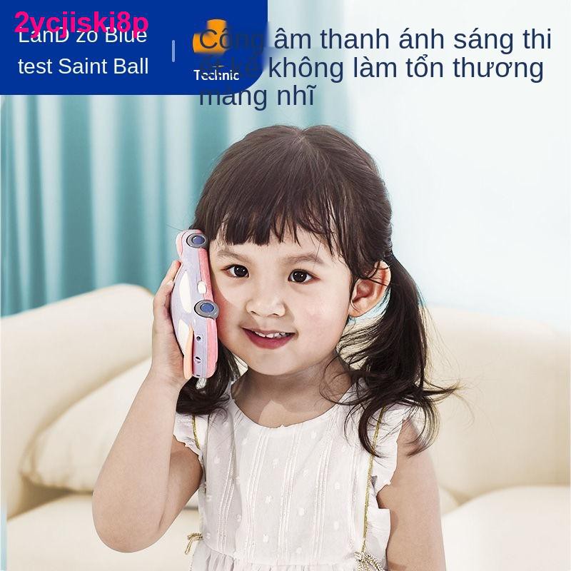 Màu xanh vũ trụ điện thoại di động đồ chơi trẻ em bé có thể cắn câu đố mô phỏng giáo dục sớm âm nhạc 1 tuổi 3 gái