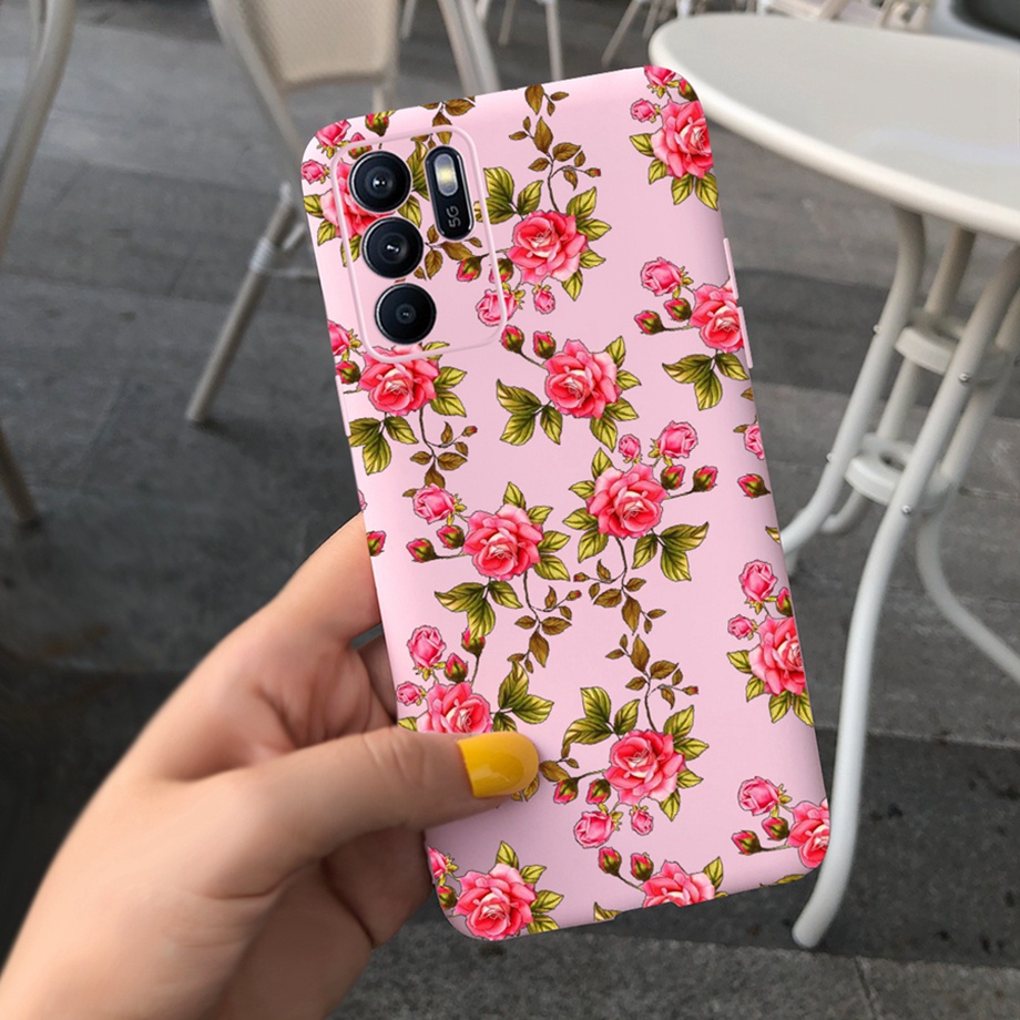 Ốp Điện Thoại Silicon Mềm Màu Kẹo Thạch Cho OPPO Reno6 Z 5G CPH2237 Reno6 Z 6Z Reno6Z 5G