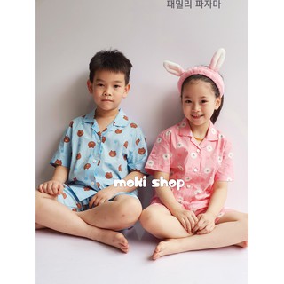Pyjama gấu Brown gia đình