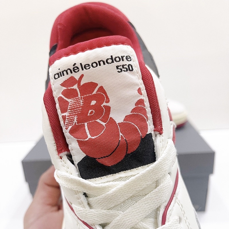 Giày New Balance 550 ALD White Red, Giày thể thao nam nữ NB 550 Trắng Đỏ  - FULLBOX