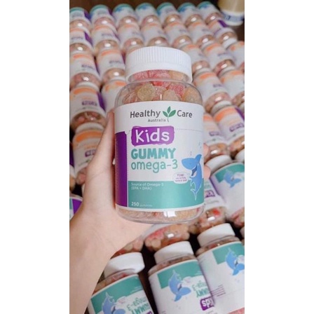 Kẹo dẻo Omega 3 trẻ em Healthy Care Delicious Gummy Omega 3