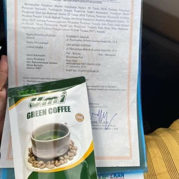 Umi Green Coffee Slimming Ugc