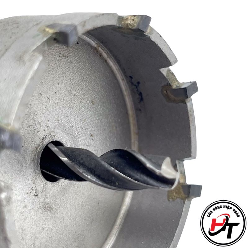 Mũi khoét sắt lỗ tròn khoan khoét gỗ 40 – 100 mm ( đủ cỡ 15 – 100 mm ) MKS-T-40100