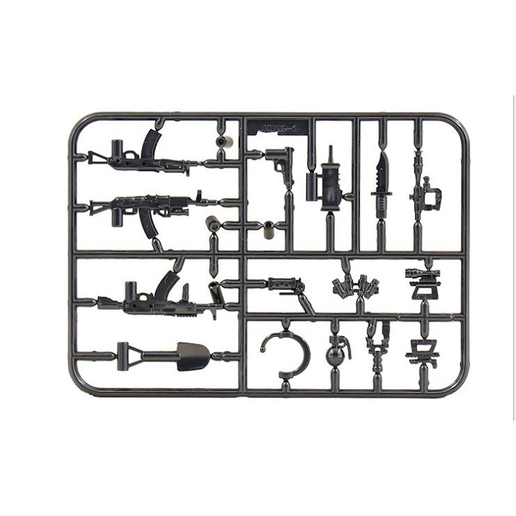 Đồ chơi lắp ráp lego, Đồ chơi cho bé - Vĩ vũ khí SWAT 096-1