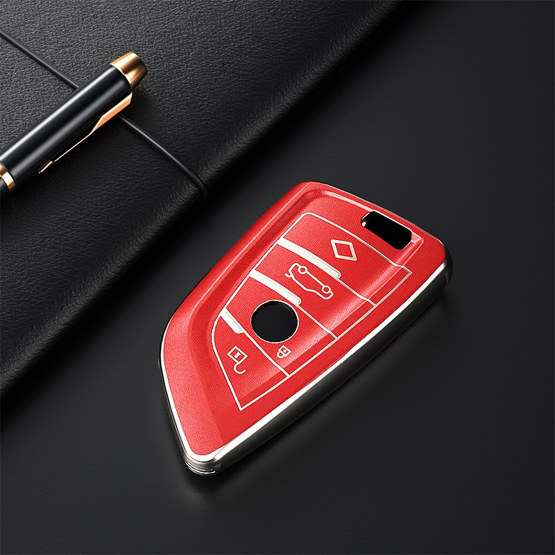Phù Hợp Bao Da Đựng Chìa Khóa Xe Hơi BMW X1 X5 X6 X7 3 series 5 series 7 Ốp