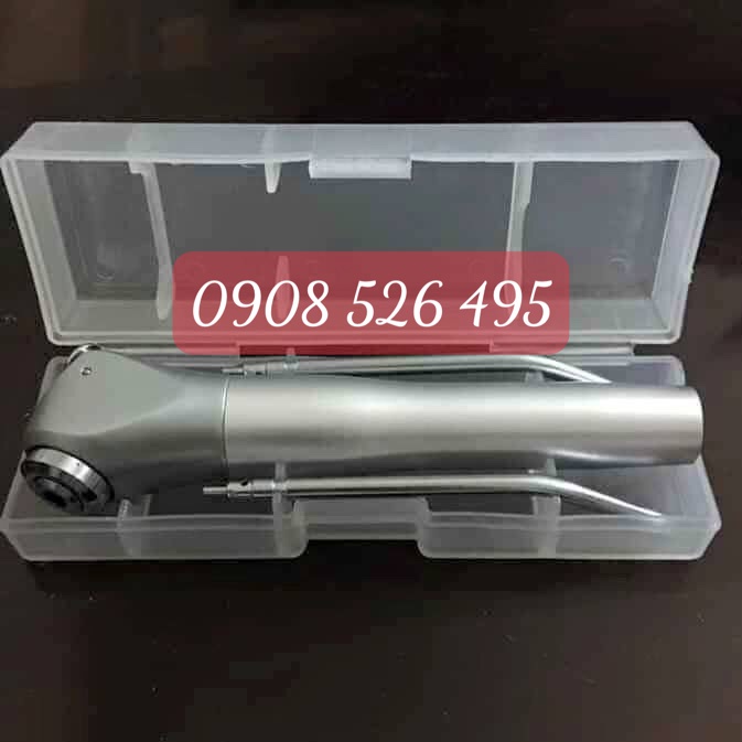 Tay xịt hơi nha khoa inox (kèm 2 vòi xịt)