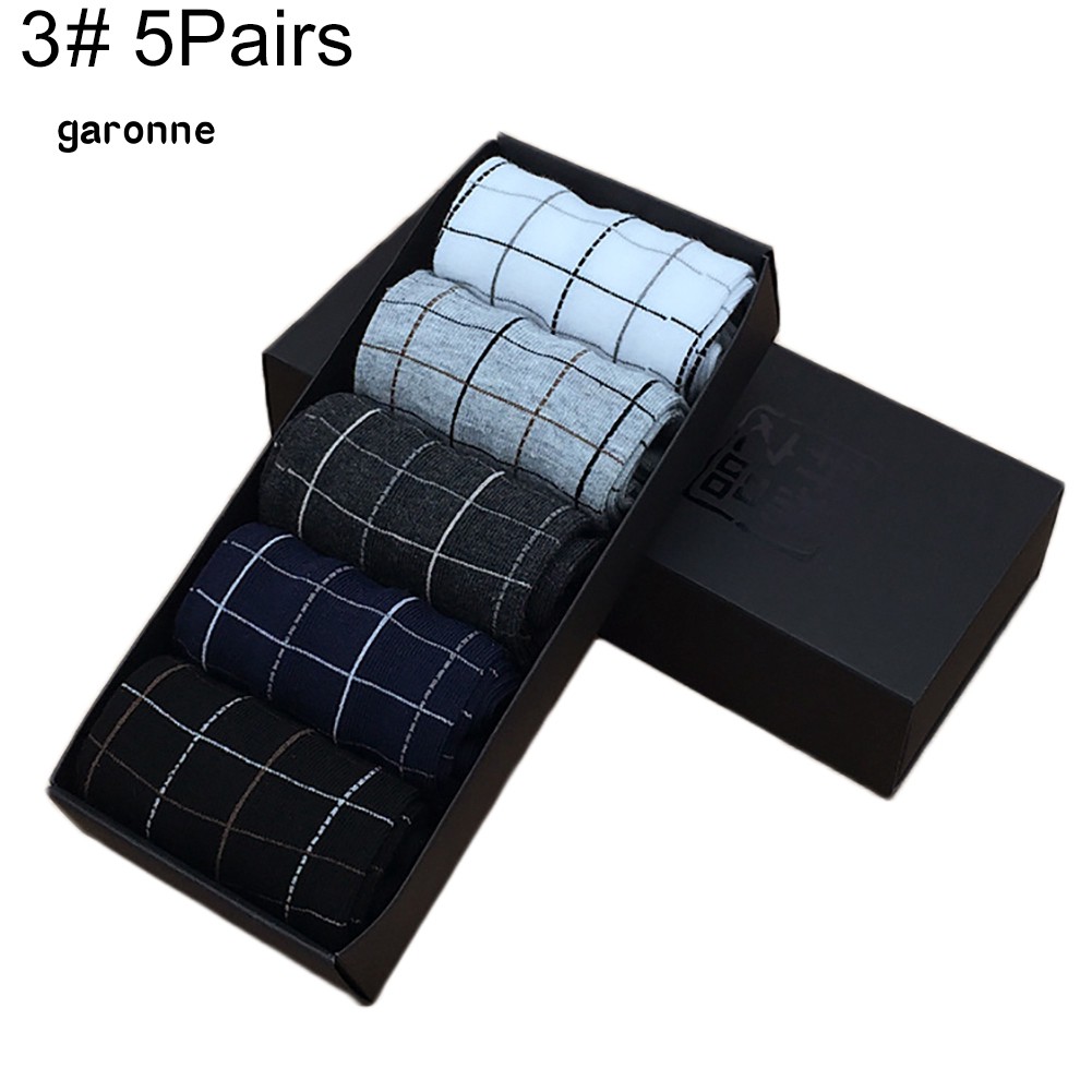 Set 3/5 đôi vớ cotton thoáng mát thời trang dành cho nam