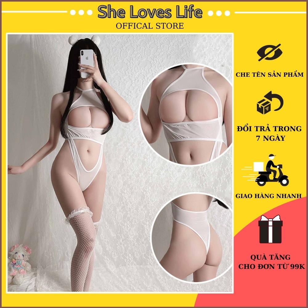 Đồ Ngủ Sexy cosplay Bộ Liền Thân Siêu Quyến Rũ Gợi cảm
