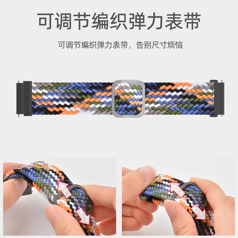 Dây Đeo Thay Thế Chất Liệu Da Bện Cho Xiaomi Huami Amazfit Gtr 2 2e 2esim / Gtr 42mm 47mm