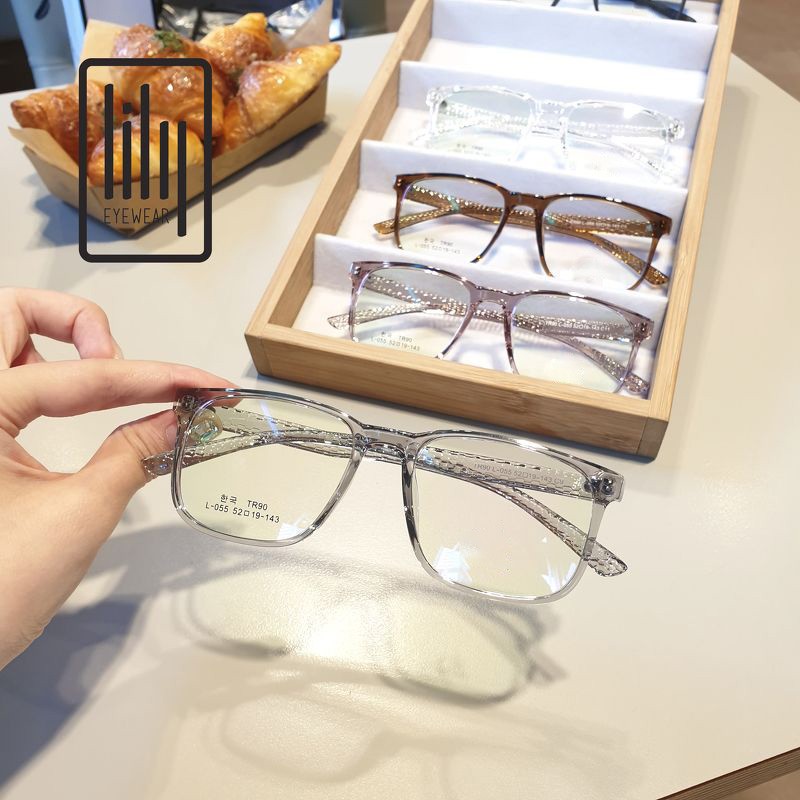 Gọng kính cận kim loại thời trang hàn quốc nam nữ Lilyeyewear 055