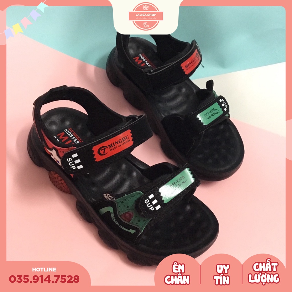 [Hàng chính hãng] Dép Sandal Bé Trai, Thời Trang Cao Cấp LALISA, Đế Mềm, Siêu Nhẹ, Size từ 37 - 42, B272 B273