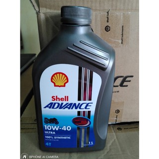 Dầu nhớt xe máy Shell Advance Ultra 10w40 (1L)