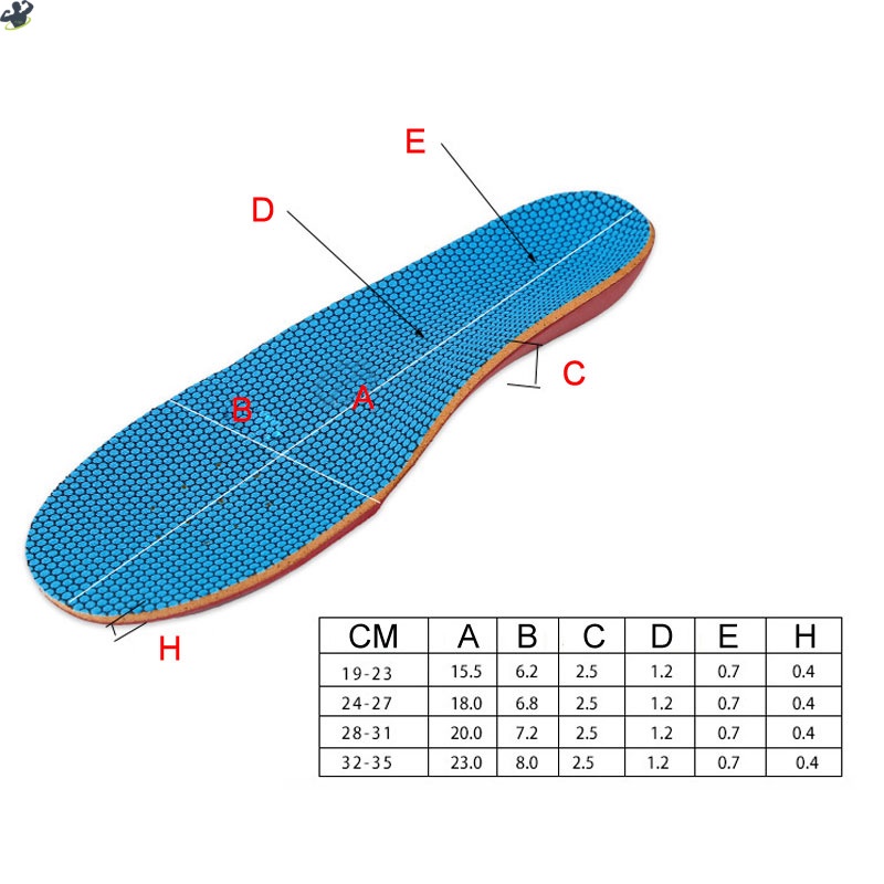 Cặp đế lót giày hỗ trợ chỉnh hình bàn chân cho trẻ em