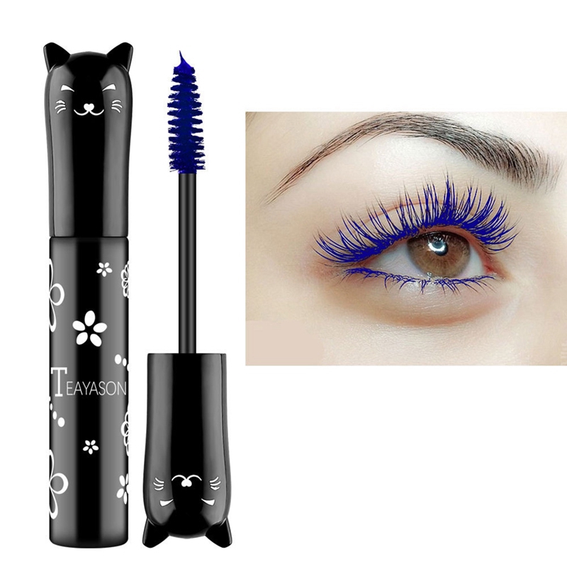 Mascara màu xanh dương/ tím/hồng/trắng/cà phê/xanh sapphire không dễ lem độc đáo | BigBuy360 - bigbuy360.vn