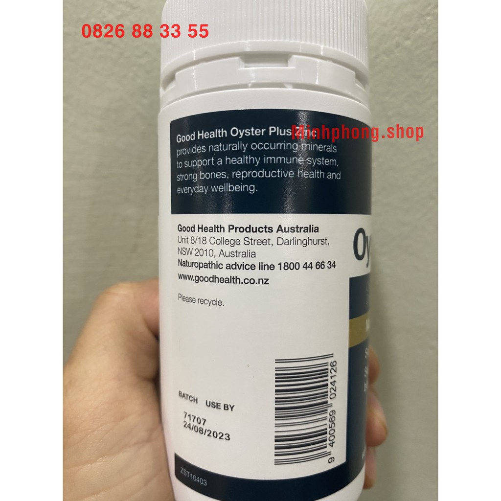 Tinh chất hàu Oyster Plus Úc (Hàu cao),60 viên | BigBuy360 - bigbuy360.vn