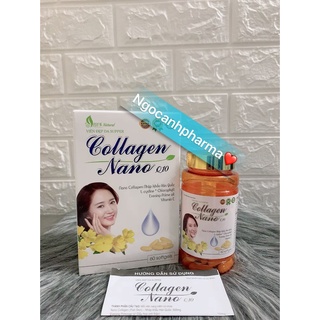 Viên uống collagen nano q10 - giúp đẹp da , ngừa lão hóa