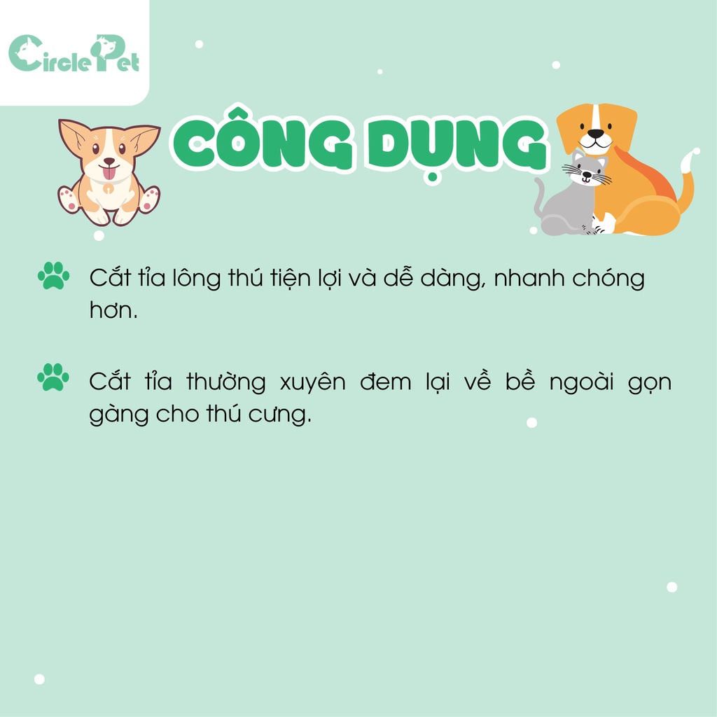 Lưỡi Tông Đơ LAZOR TX World Laube Class Tỉa Lông Thú Cưng Nhiều Kích Thước Tỉa Lông Gọn Gàng Nhanh Chóng - Circle Pet