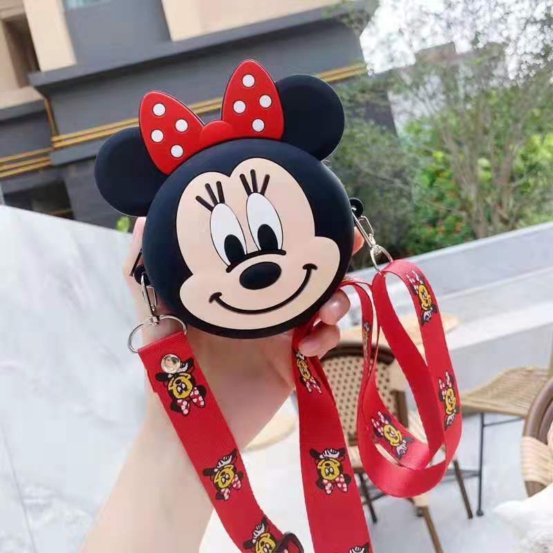 Ví silicon đựng tiền xu hình Mickey Minnie dễ thương | BigBuy360 - bigbuy360.vn