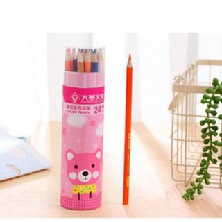 [SIÊU SALE] HỘP 24 VÀ 36 BÚT CHÌ MÀU HỌA TIẾT THÚ CƯNG CHO BÉ-ĐẠI PHONG GIA DỤNG - Thế giới gia dụng