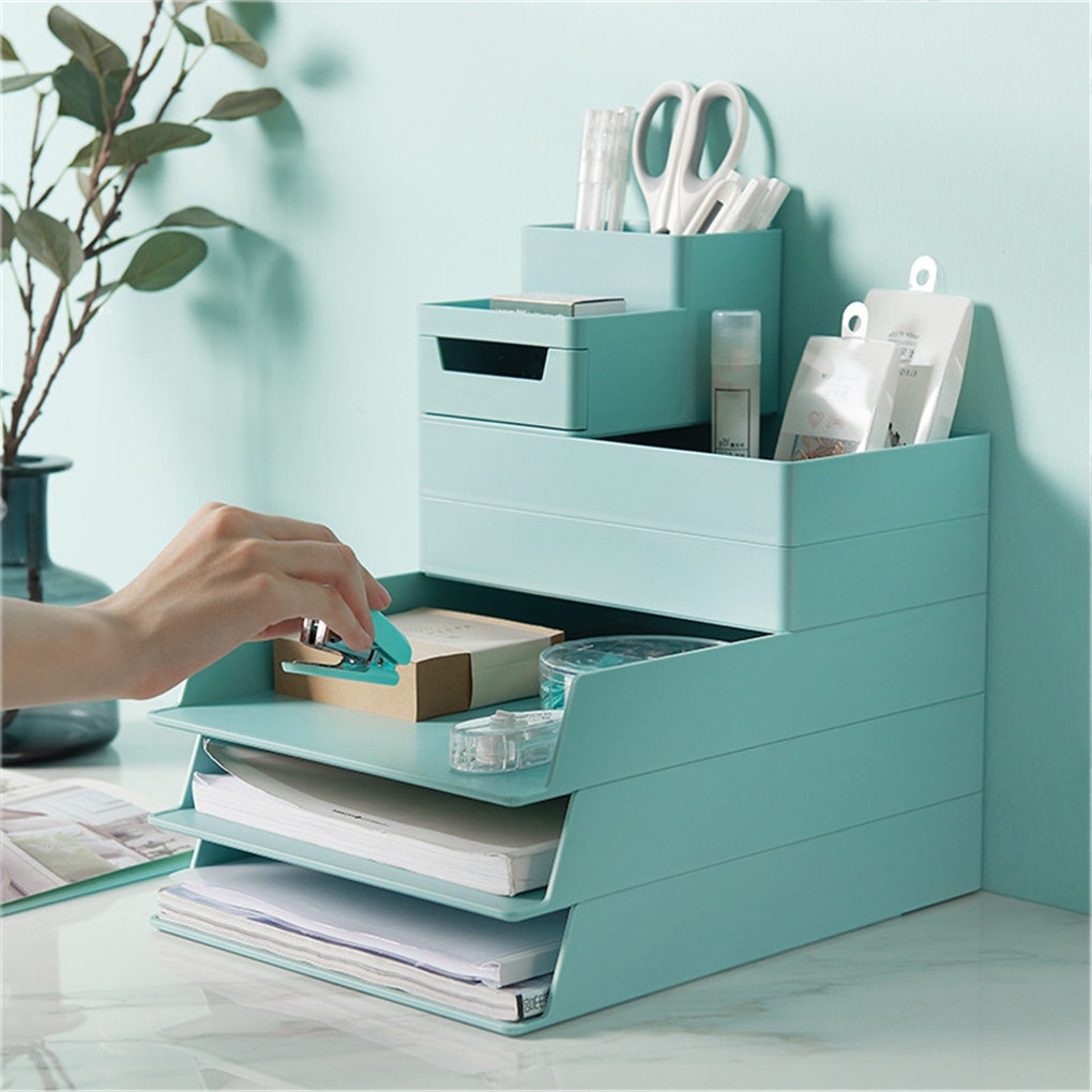 Hộp lưu trữ tài liệu để bàn đa năng nhiều kiểu tùy chọn tiện dụng