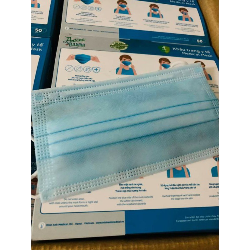 KHẨU TRANG Y TẾ 4 LỚP XANH | BigBuy360 - bigbuy360.vn