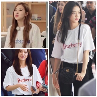 Áo Burberry Jisoo ROSE mặc ở san bay (Tặng ảnh BP)