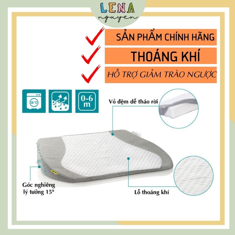 Gối chống trào ngược, nôn trớ Babymoov chính hãng 𝑭𝑹𝑬𝑬𝑺𝑯𝑰𝑷 chăn mền cho bé