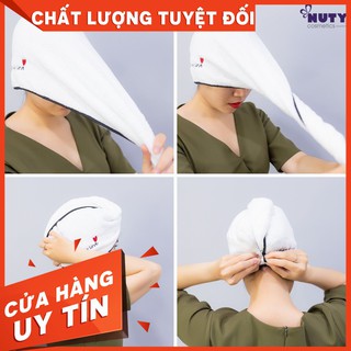 HOTSẵn hàng Khăn cuốn đầu lau khô tóc