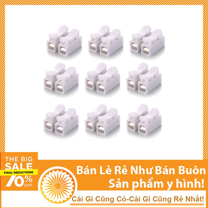 Combo Bộ 10 Cầu Nối Dây Điện 2P